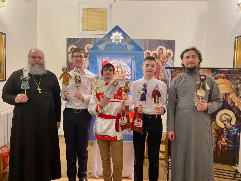 Кукольный спектакль в пос. Октябрьский