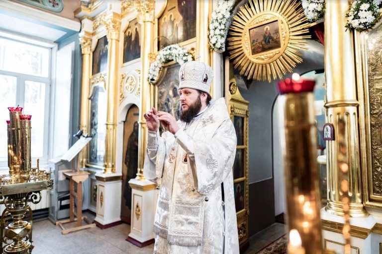 Архипастырский визит в Успенский храм с. Жилино