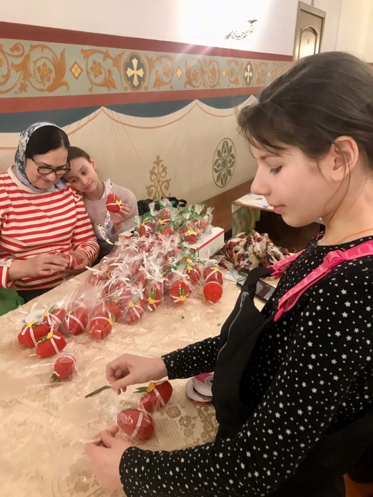 Пасхальный мастер-класс в Преображенском соборе