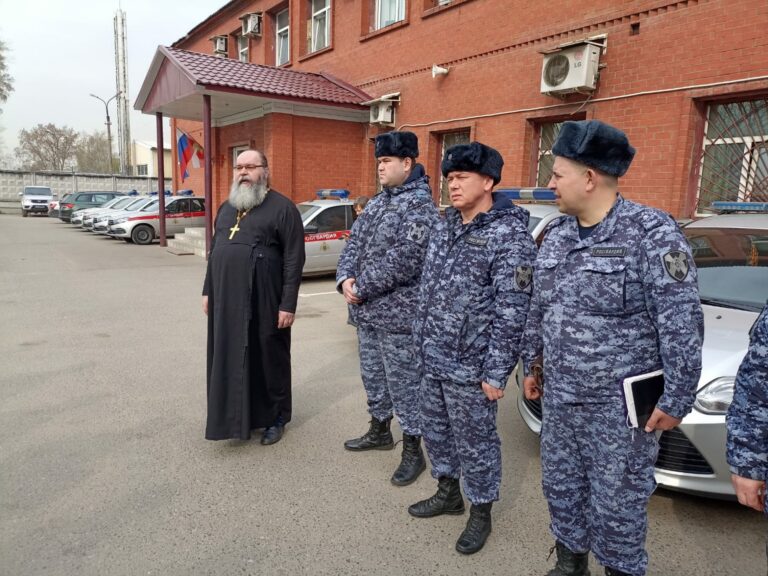 Поздравление сотрудников Росгвардии с Пасхой