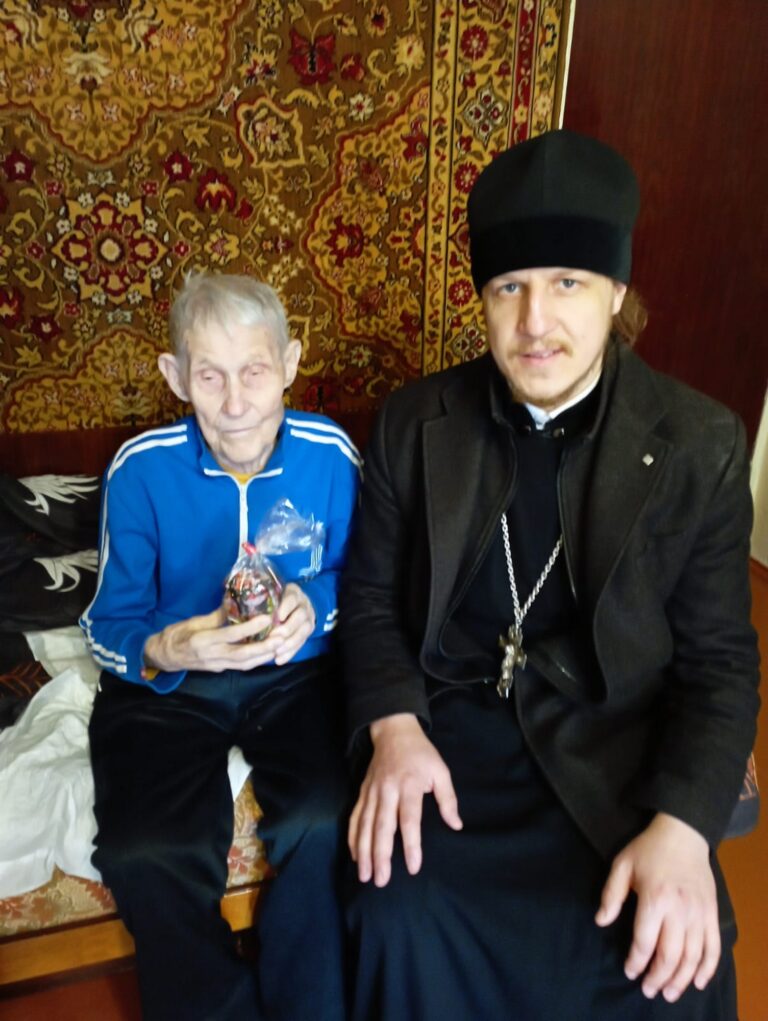 Поздравление с Пасхой ветеранов Великой Отечественной Войны