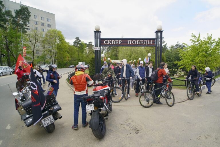 Велопарад Победы в Краскове