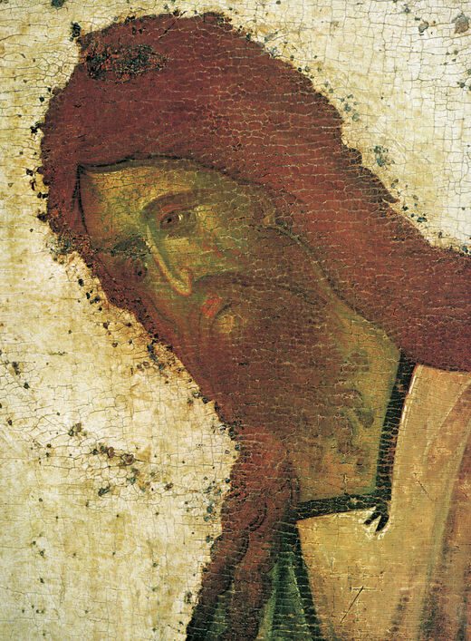 Иоанн Креститель, икона Феофана Грека