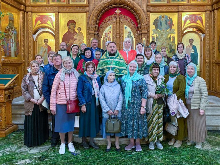 Празднование Пятидесятницы в Люберецком благочинии