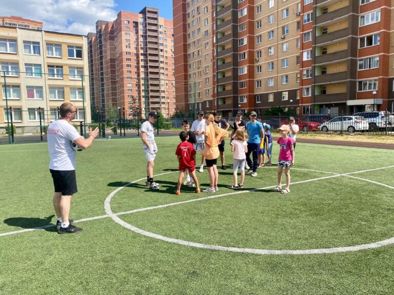 Тренировка в поселке Октябрьский