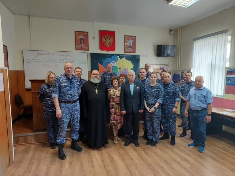 Встреча с росгвардейцами