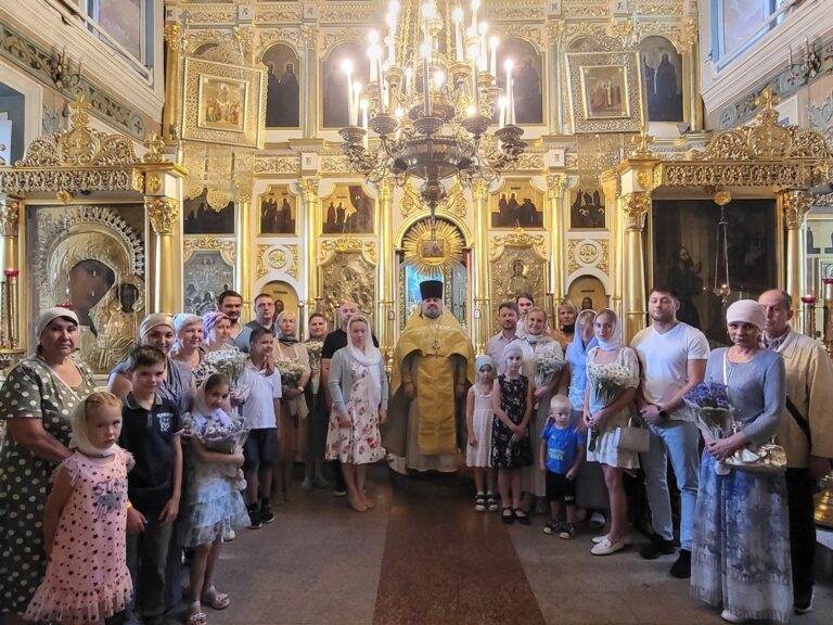 День семьи в Успенском храме села Жилино