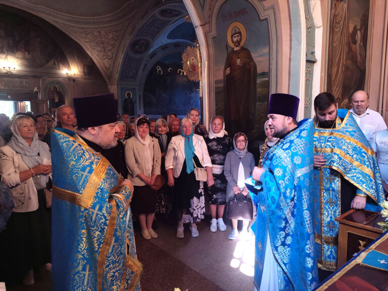 Престольный праздник в Успенском храме с. Жилино