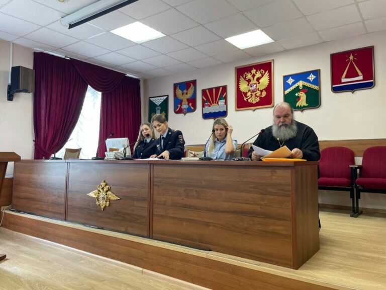 Беседа в межмуниципальном управлении МВД России «Люберецкое»