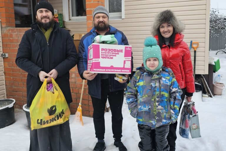 Поздравление прихожан посёлка Красково с Рождеством Христовым