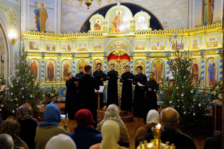 Концерт хора Московской духовной академии в Краскове