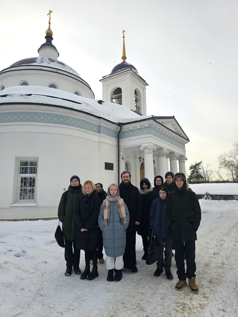 Встреча со школьниками во Владимирском храме