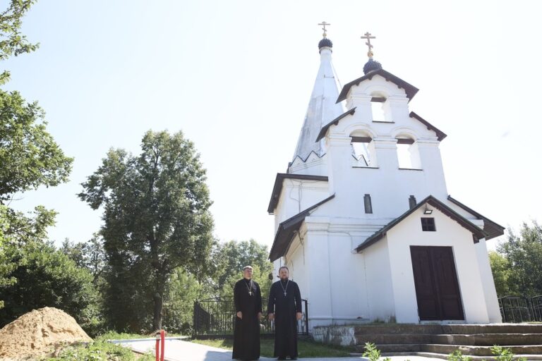Рабочая встреча в преддверии Великого освящения Никольского храма в городе Лыткарино