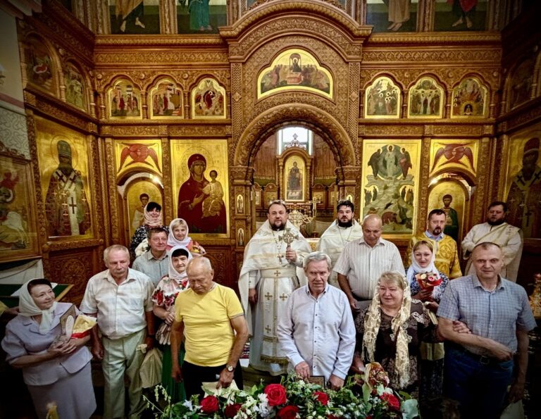 День семьи, любви и верности в Преображенском соборе города Люберцы