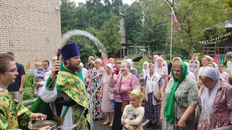 Престольный праздник в храме преподобного Сергия Радонежского