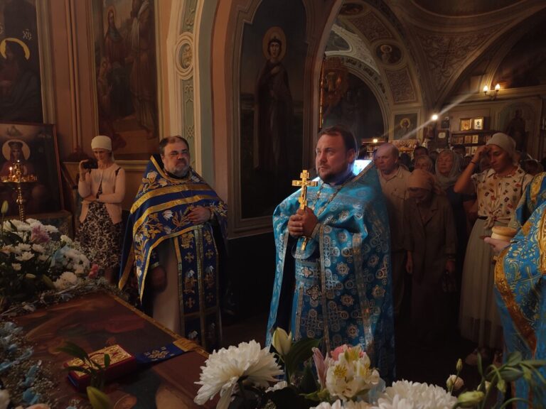 Престольный праздник в Успенском храме села Жилино