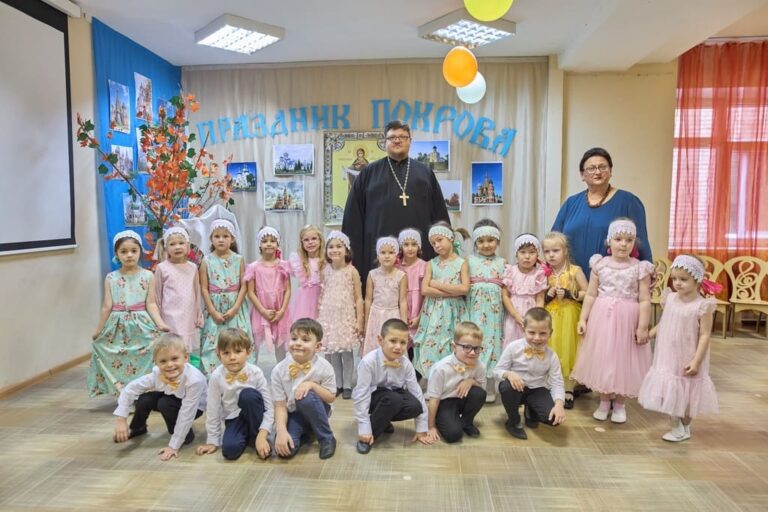 Праздник Покрова в детском саду №14 города Лыткарино