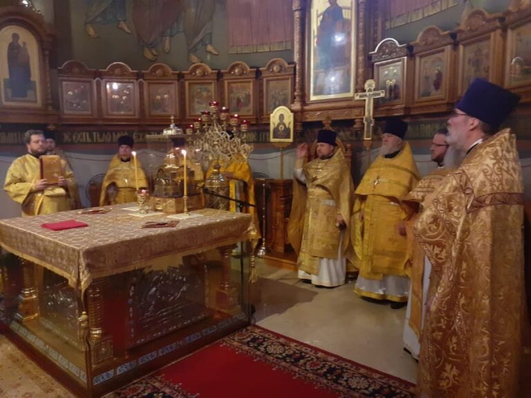 Соборное богослужение настоятелей Люберецкого благочиния