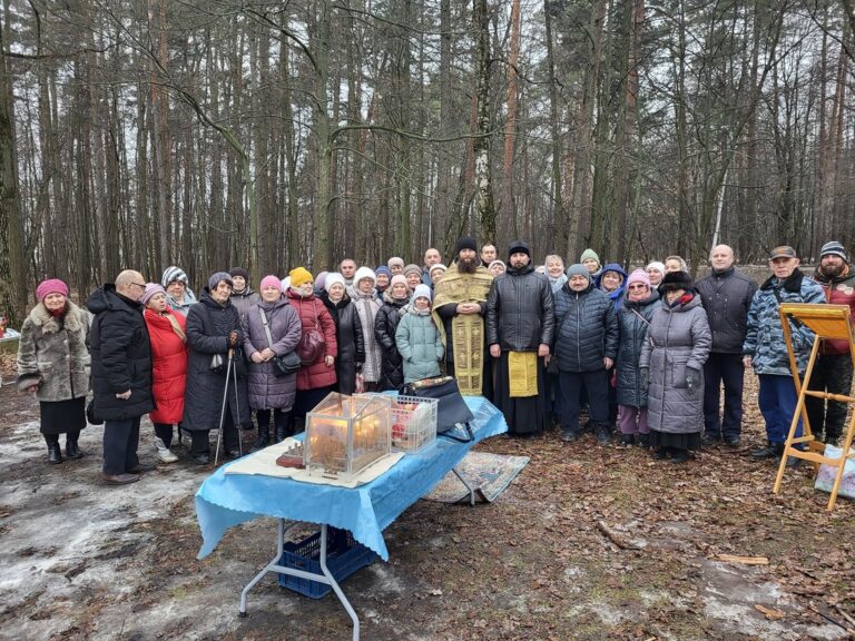 Молебен о строительстве храма в Лыткарине