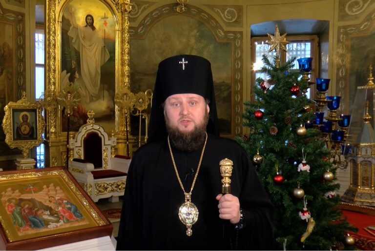 Видеопоздравление архиепископа Аксия