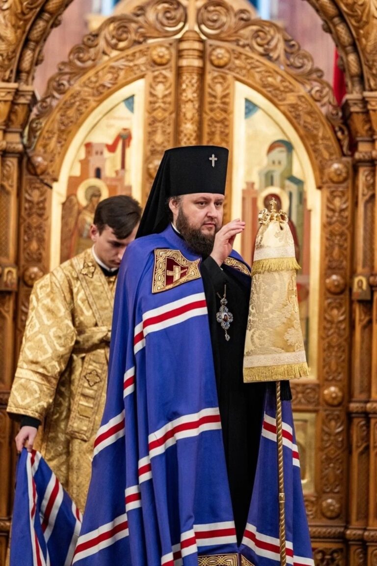 Архиерейское богослужение в Преображенском соборе г. Люберцы
