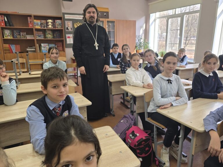 Урок основ православной культуры в Краскове
