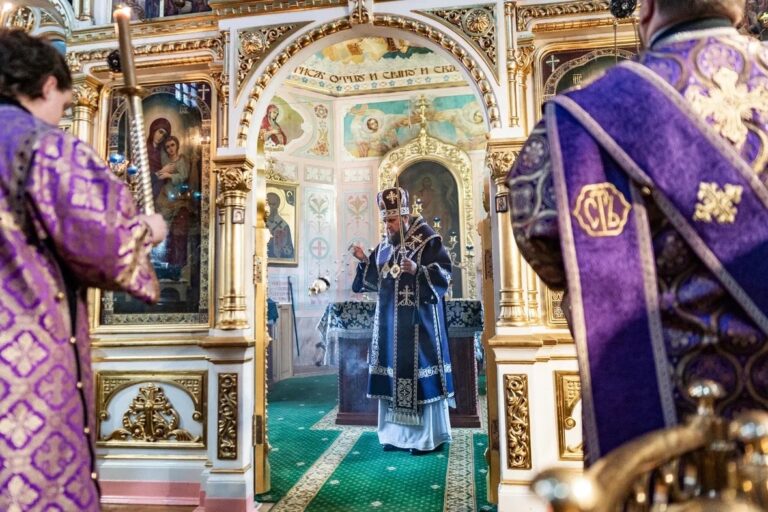 Пассия в Свято-Троицком храме в Наташине г. Люберцы