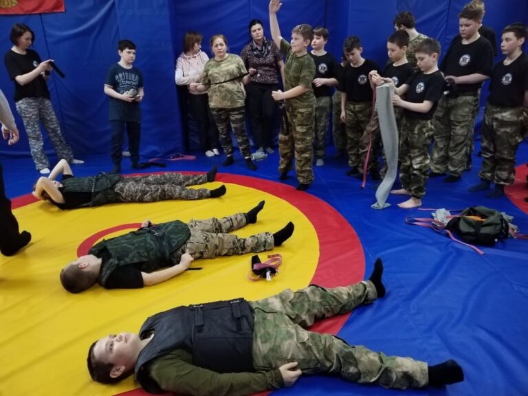 Тактическая медицина и спорт в военно-патриотическом центре «Честь имею»