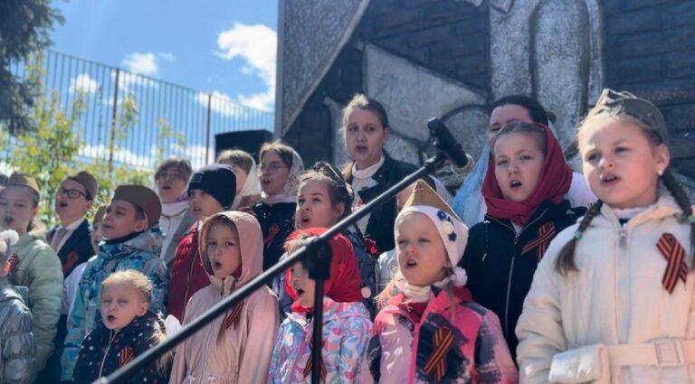 День Победы в Верхнем Мячкове