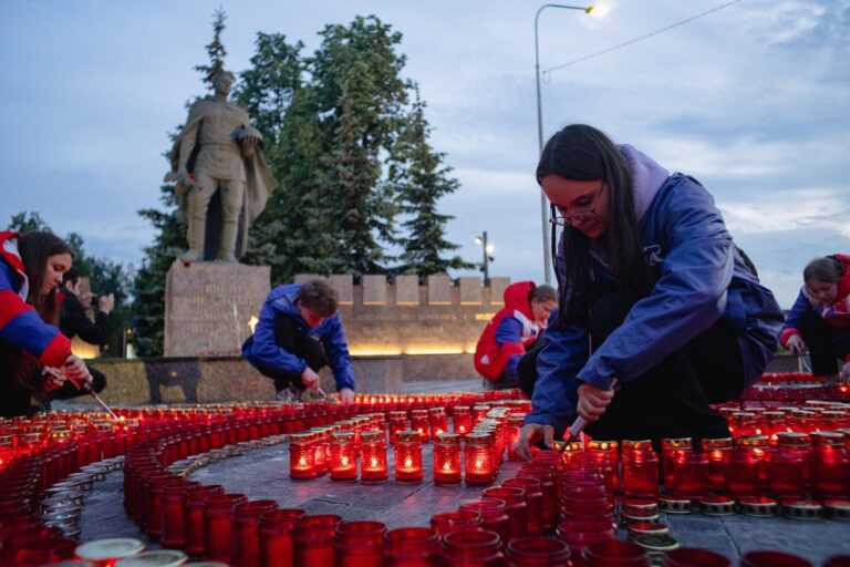 Акция «Свеча памяти» в честь годовщины начала Великой Отечественной войны