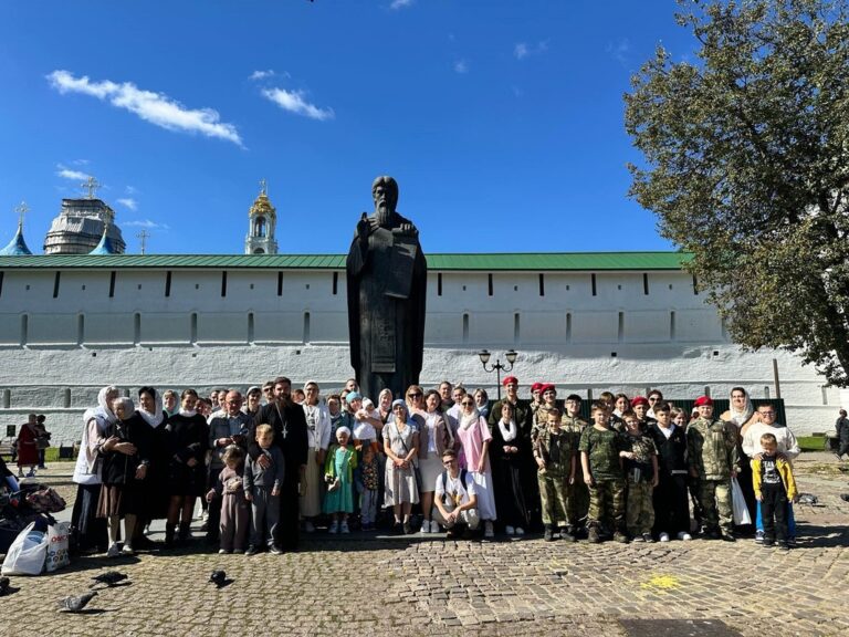 Паломничество курсантов военно-патриотического центра «Честь имею»