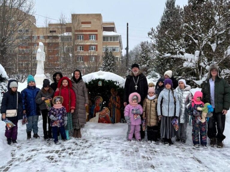 Празднование Рождества Христова в воскресной школе «Дружные»
