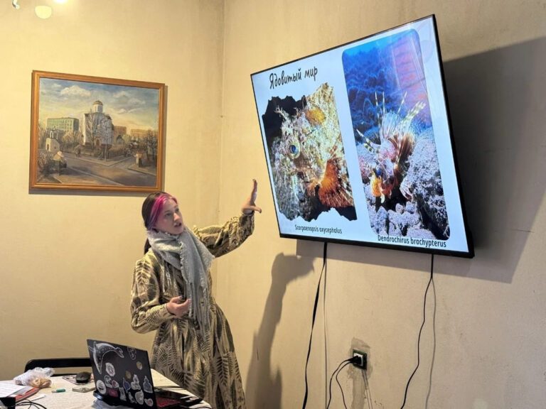 Лекция по биологии в молодежном клубе «Преображенцы»