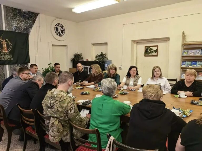 Встреча с семьями участников СВО в штабе КСВО г.о. Лыткарино