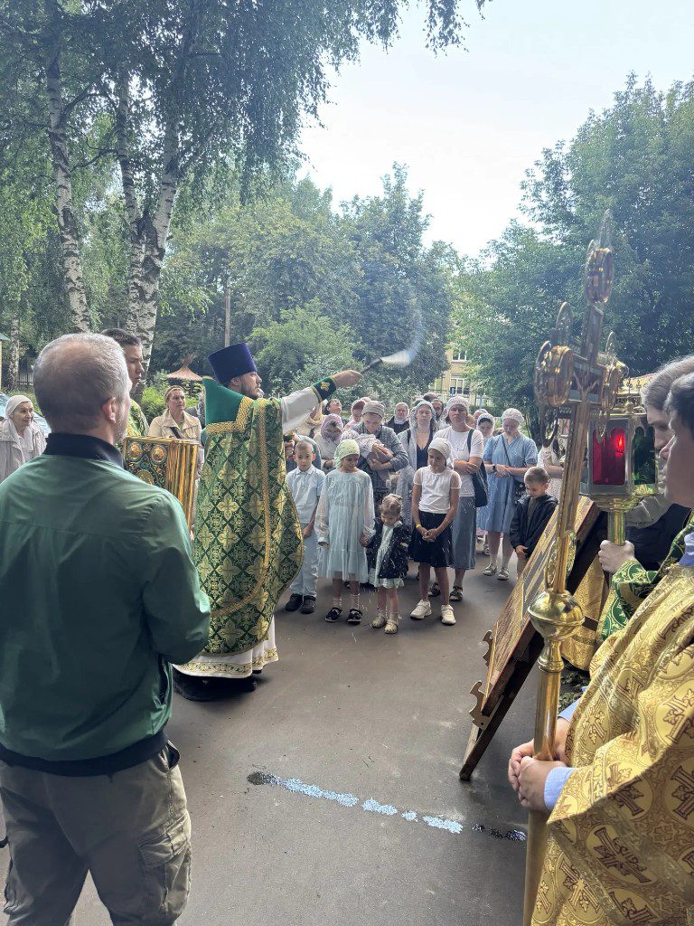 Престольный праздник в храме преподобного Сергия Радонежского
