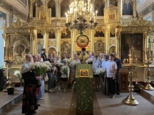 День семьи, любви и верности в Успенском храме села Жилино