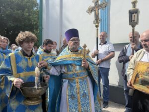 Престольный праздник Успенского храма посёлка Жилино