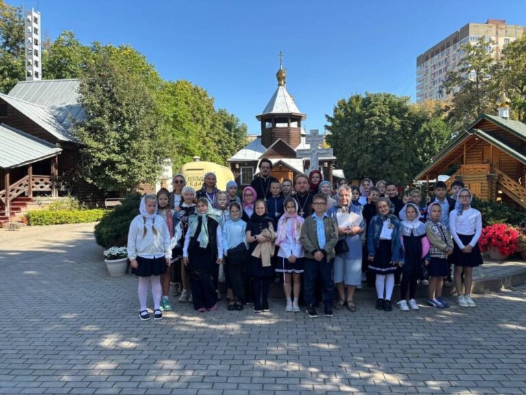 В Преображенском соборе города Люберцы прошла экскурсия для школьников
