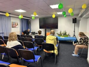 Очередное занятие в Люберецком отделении «Активного долголетия»