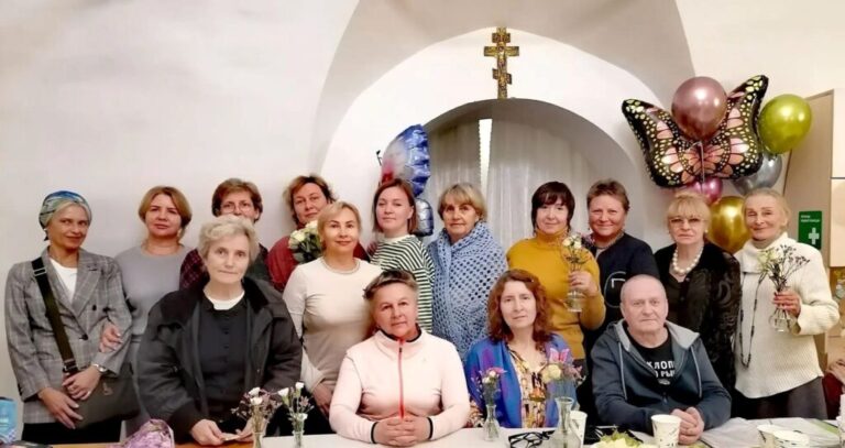 Праздничное собрание группы самопомощи «Родной берег» в Казанском храме города Котельники