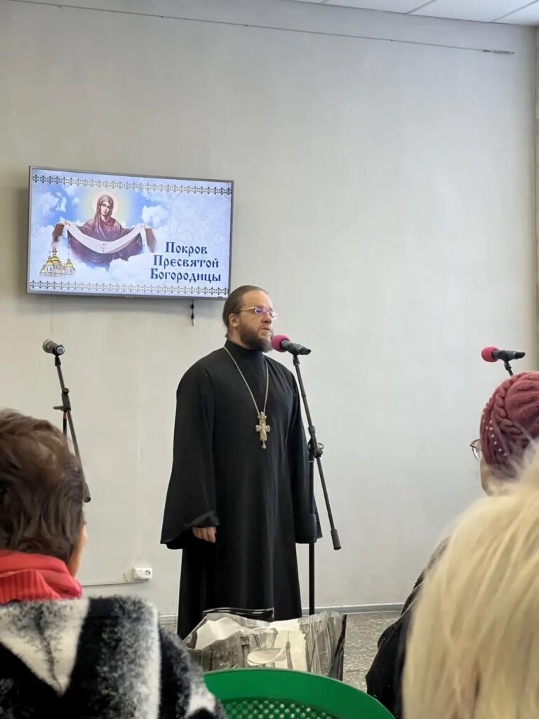 Встреча с пенсионерами и инвалидами в Малаховке